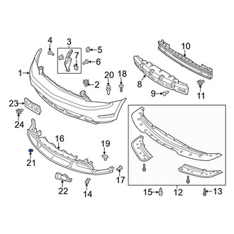 Ford OE - Valance Panel Cap