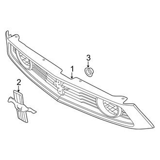 Ford OE - Front Bumper & Grille - Grille & Components (Boss 302)