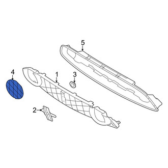 Ford OE - Front Left Grille Molding