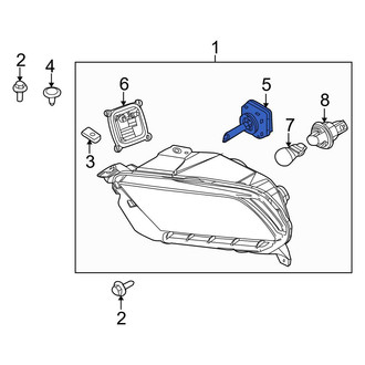 Ford OE - Front Headlight Bulb