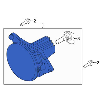 Ford OE - Front Right Fog Light