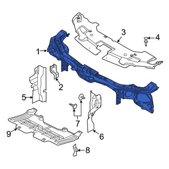 Ford OE - Front Radiator Support Panel