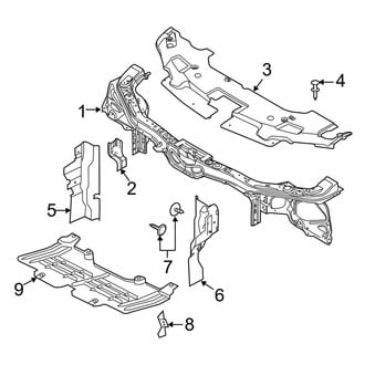 Ford OE - Radiator Support