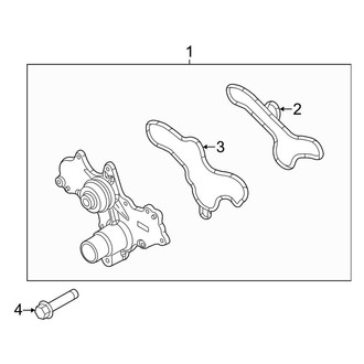 Ford OE - Cooling - Water Pump (Auxiliary)