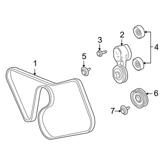 Ford OE - Cooling - Belts & Pulleys