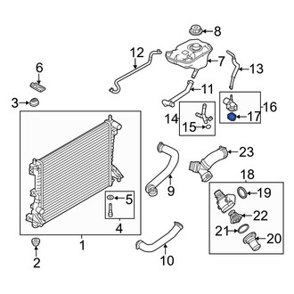 Ford OE - Engine Coolant Outlet Gasket
