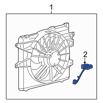 Ford OE - Engine Cooling Fan Resistor