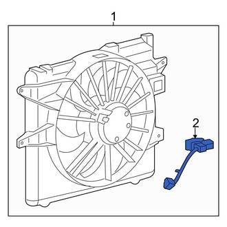 Ford OE - Engine Cooling Fan Resistor