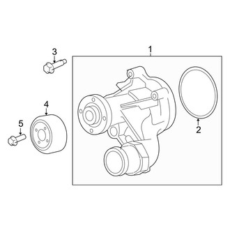 Ford OE - Cooling - Water Pump