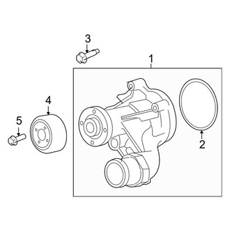 Ford OE - Cooling - Water Pump