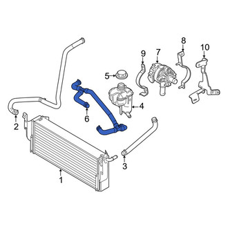 Ford OE - Engine Coolant Overflow Hose