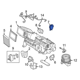 Ford OE - HVAC Air Inlet Door Actuator