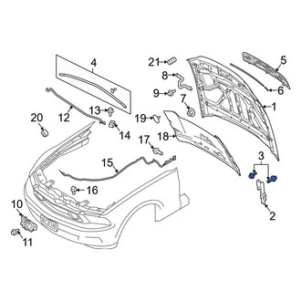Ford OE - Hood Hinge Bolt