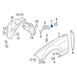 Ford OE - Manual Transmission Shift Lever Nut