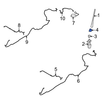 Ford OE - Antenna Bezel