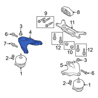 Ford OE - Right Engine Mount Bracket