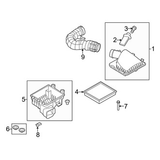 Ford OE - Engine - Air Intake (4.0L)