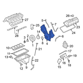 Ford OE - Engine Timing Cover