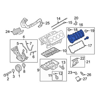 Ford OE - Left Engine Valve Cover
