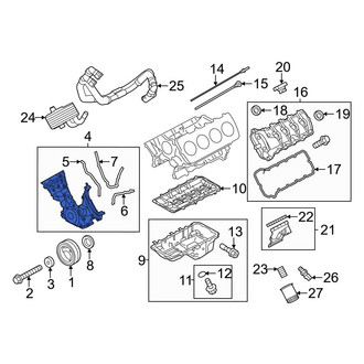 Ford OE - Engine Timing Cover