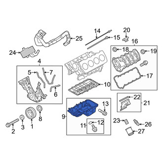 Ford OE - Engine Oil Pan