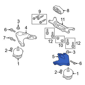 Ford OE - Left Engine Mount Bracket