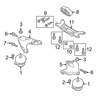 Ford OE - Engine & Transmission Mounting (5.0L)