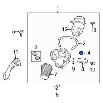 Ford OE - Air Filter Housing Grommet