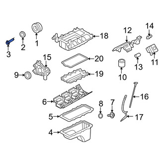 Ford OE - Engine Crankshaft Pulley Bolt