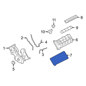 Ford OE - Left Lower Engine Valve Cover Gasket