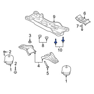 Ford OE - Fuel Tank Skid Plate Bolt