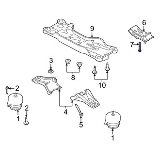 Ford OE - Automatic Transmission Mount Bolt