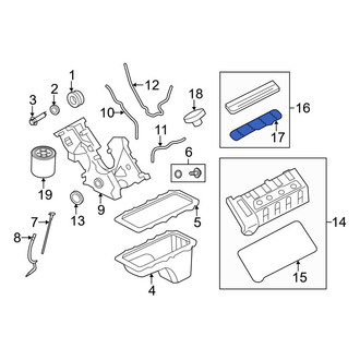 Ford OE - Spark Plug Cover Gasket
