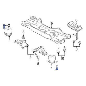 Ford OE - Engine Mount Bolt