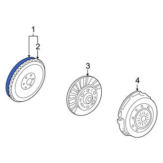 Ford OE - Clutch Flywheel