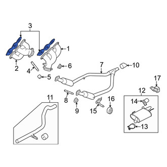 Ford OE - Exhaust Manifold Gasket