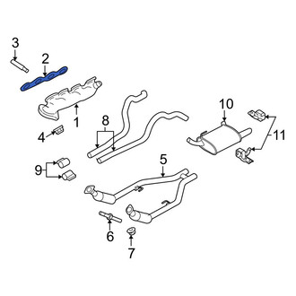 Ford OE - Exhaust Manifold Gasket