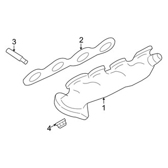Ford OE - Exhaust System - Exhaust Manifold