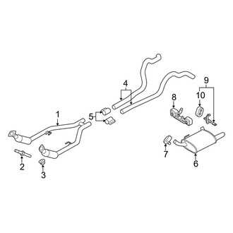 Ford OE - Exhaust System - Exhaust Components
