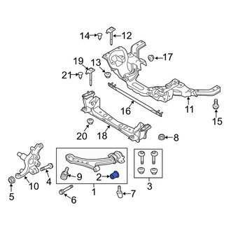 Ford OE - Rear Upper Suspension Control Arm Bushing