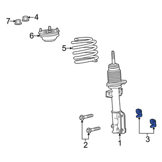 Ford OE - Suspension Strut Nut
