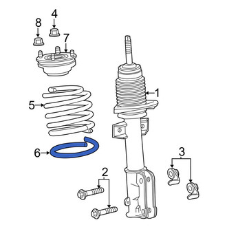 Ford OE - Front Coil Spring Insulator