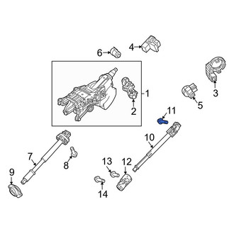 Ford OE - Steering Column U-Joint Bolt