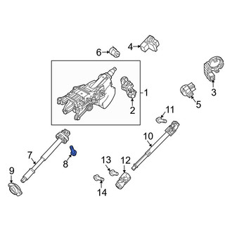 Ford OE - Steering Column U-Joint Bolt
