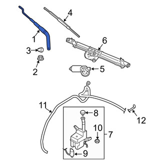 Ford OE - Left Wiper Arm