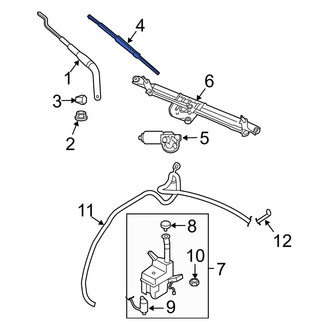 Ford OE - Left Wiper Blade
