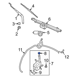 Ford OE - Front Washer Fluid Reservoir Cap