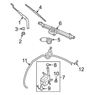 Ford OE - Windshield - Wiper & Washer Components