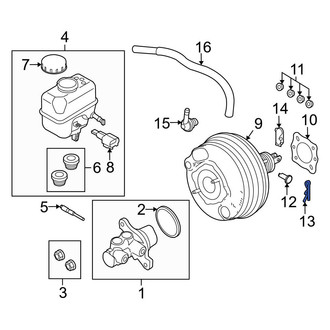 Ford OE - Power Brake Booster Clip