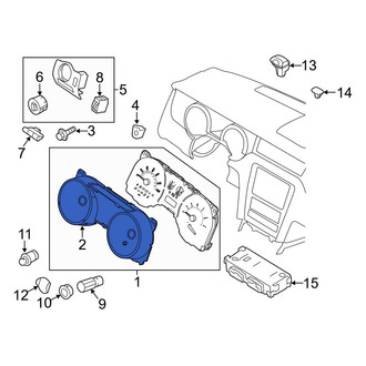 Ford OE - Instrument Panel Lens
